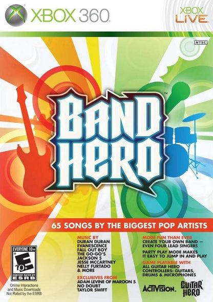 J2Games.com | Band Hero (Xbox 360) (Pre-Played - CIB - Good).