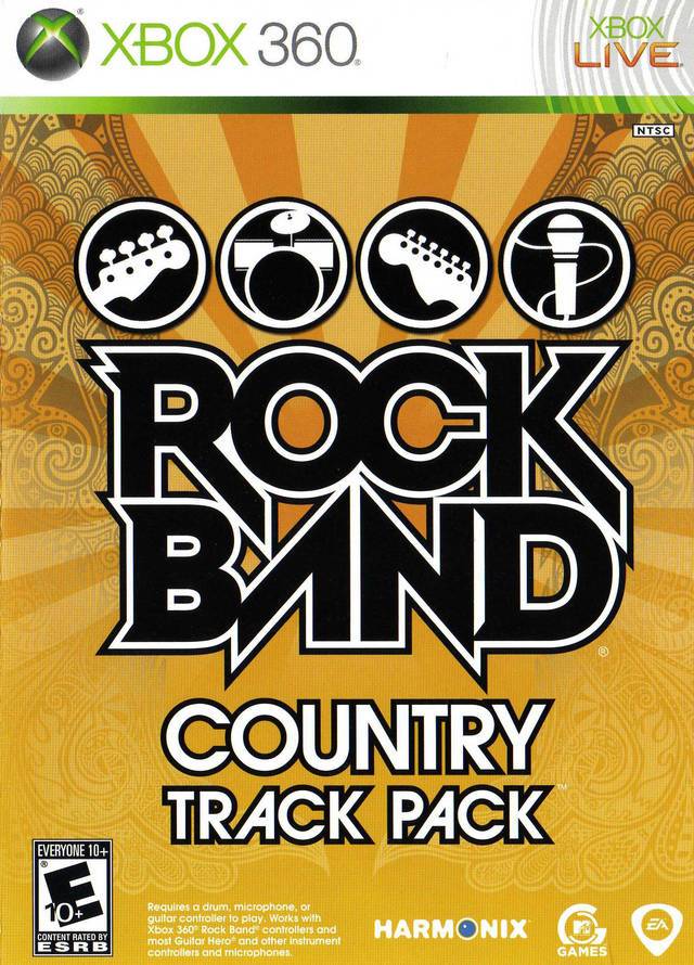 J2Games.com | Rock Band Track Pack: Country (Xbox 360) (Pre-Played - Game Only).