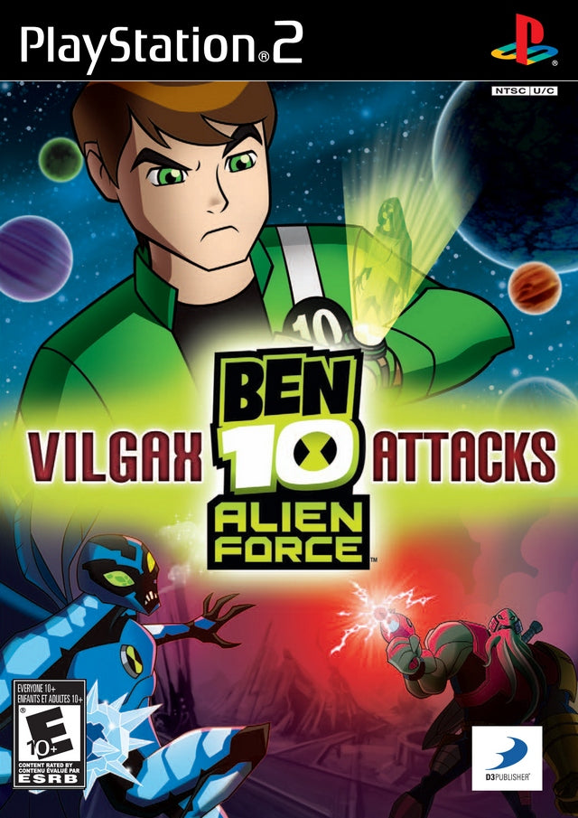 Ben 10: Fuerza alienígena: Ataques de Vilgax (Playstation 2)