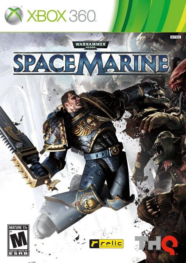 J2Games.com | Warhammer 40,000: Space Marine (Xbox 360) (Pre-Played - CIB - Good).