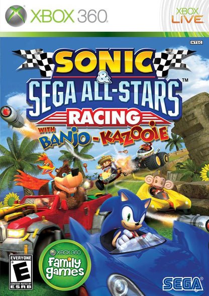 J2Games.com | Sonic & SEGA All-Stars Racing (Xbox 360) (Pre-Played - Game Only).