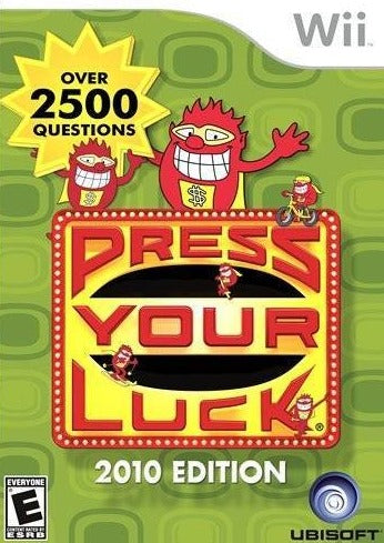 J2Games.com | Press Your Luck: 2010 Edition (Wii) (Pre-Played - CIB - Good).