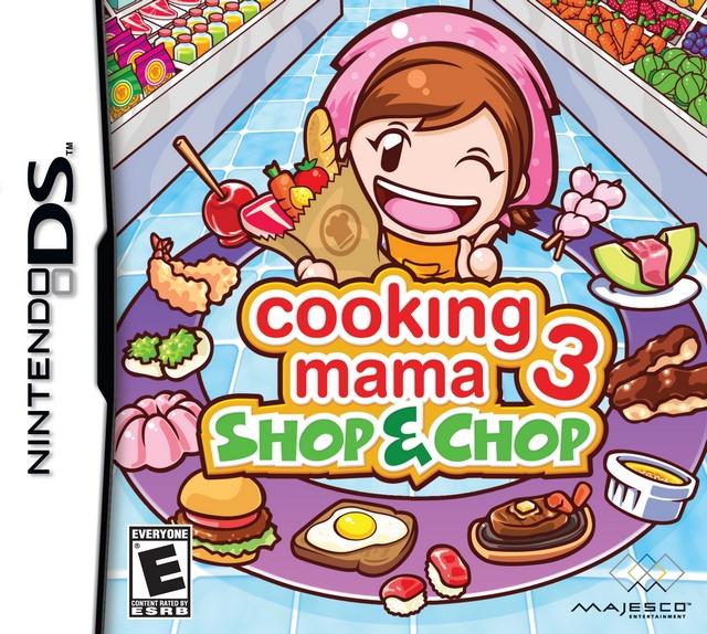 J2Games.com | Cooking Mama 3: Shop & Chop (Nintendo DS) (Complete - Very Good).