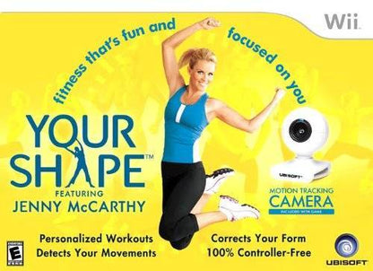 J2Games.com | Your Shape with Camera (Wii) (Pre-Played - CIB - Good).