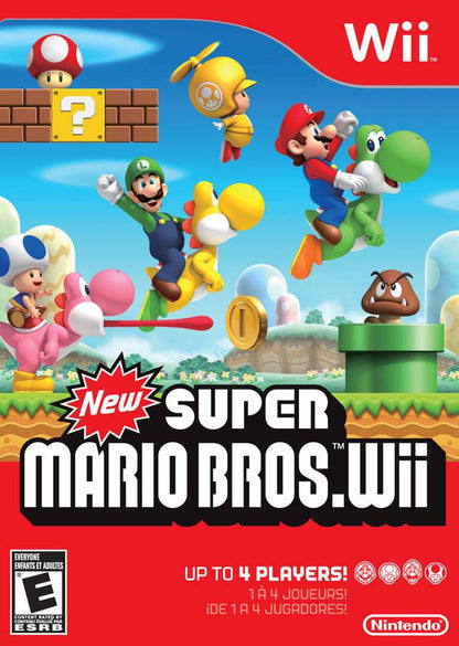 J2Games.com | New Super Mario Bros. Wii (Wii) (Pre-Played - Game Only).