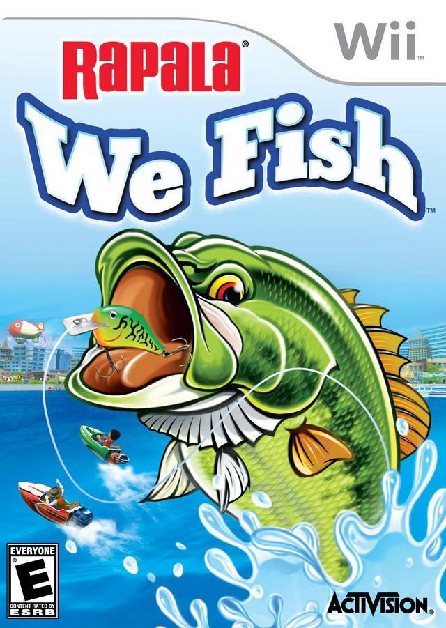 J2Games.com | Rapala: We Fish (Wii) (Pre-Played - CIB - Very Good).