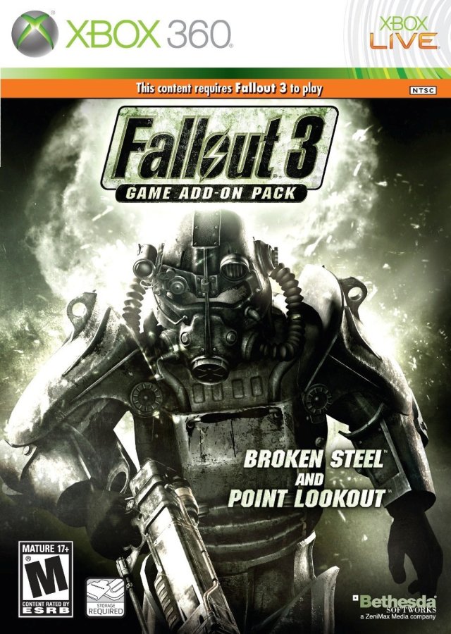 Fallout 3: Game Add-On Pack: Broken Steel And Point Lookout (Xbox 360)