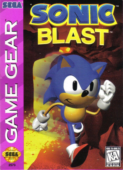 J2Games.com | Sonic Blast (Sega Game Gear) (Pre-Played - CIB - Good).