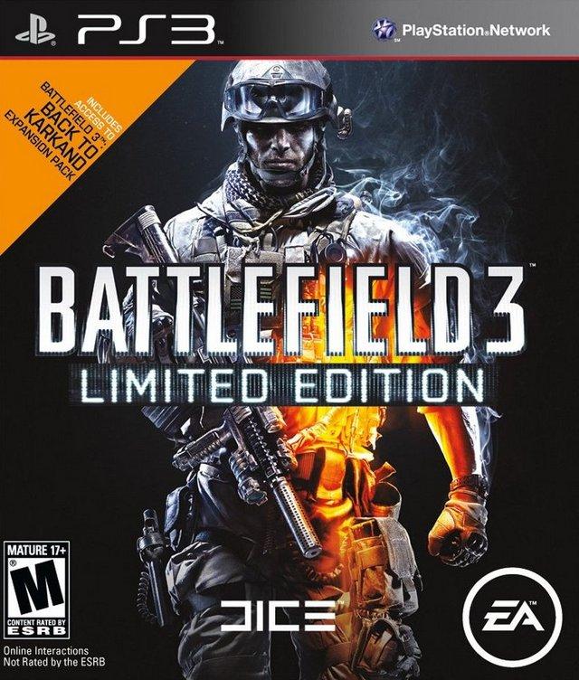 J2Games.com | Battlefield 3 Limited Edition (Playstation 3) (Pre-Played - Game Only).