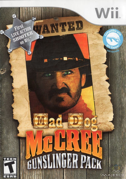 J2Games.com | Mad Dog McCree: Gunslinger Pack (Wii) (Pre-Played - CIB - Good).