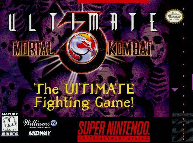 J2Games.com | Ultimate Mortal Kombat 3 (Super Nintendo) (Pre-Played - Game Only).