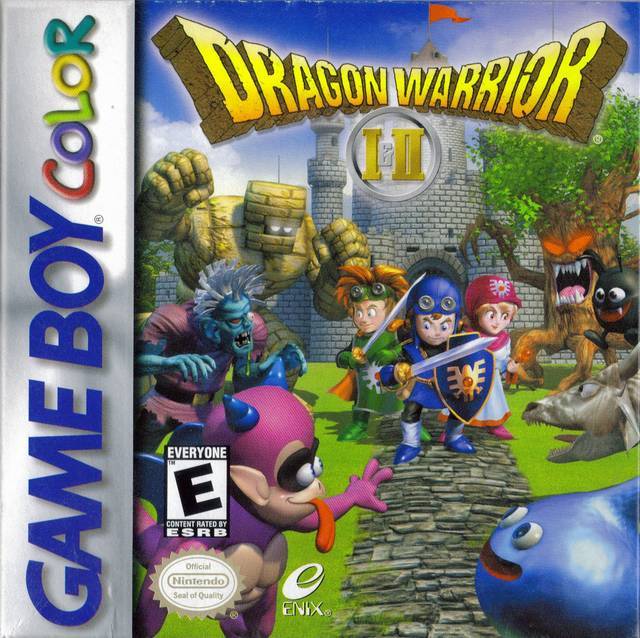 J2Games.com | Dragon Warrior I and II (Gameboy Color) (Pre-Played - Game Only).
