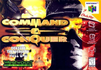 J2Games.com | Command and Conquer (Nintendo 64) (Pre-Played - Game Only).