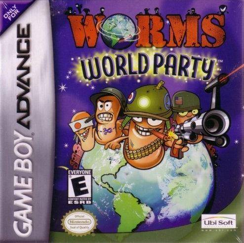 J2Games.com | Worms World Party (Gameboy Advance) (Pre-Played - Game Only).