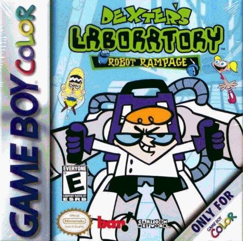 J2Games.com | Dexter's Laboratory Robot Rampage (Gameboy Color) (Pre-Played - Game Only).