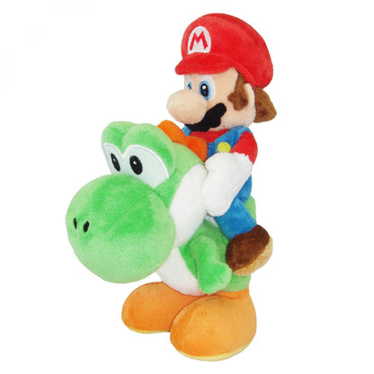 Peluche Nintendo Mario Riding Yoshi de 8 pulgadas (Juguetes)