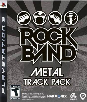 J2Games.com | Rock Band Track Pack: Metal (Playstation 3) (Pre-Played - Game Only).