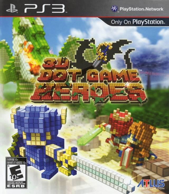 J2Games.com | 3D Dot Game Heroes (Playstation 3) (Pre-Played).