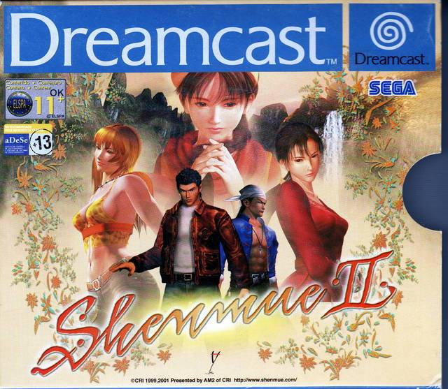 J2Games.com | Shenmue 2 [European Import] (Sega Dreamcast) (Pre-Played - Game Only).