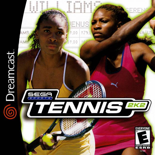 J2Games.com | Tennis 2K2 (Sega Dreamcast) (Pre-Played).