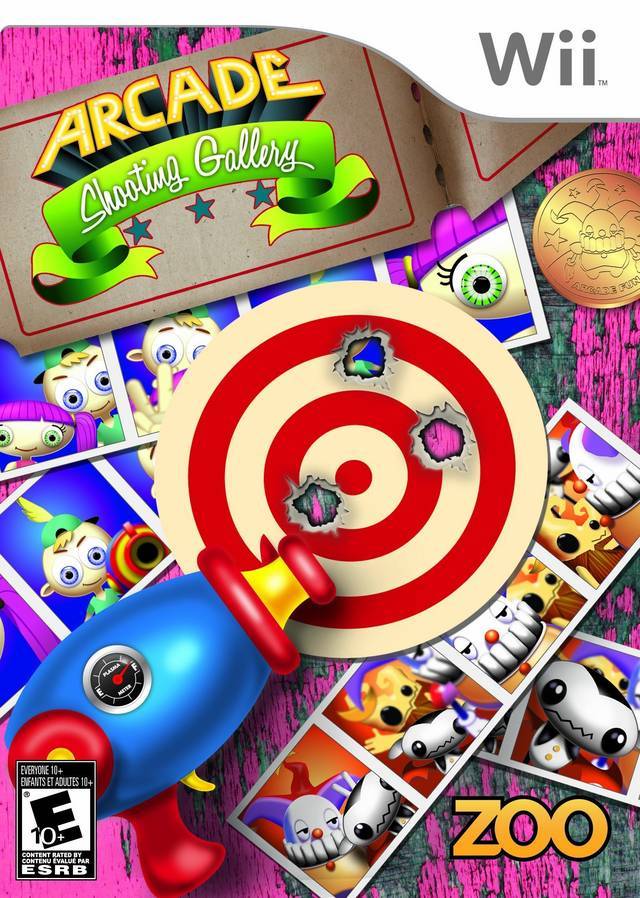 J2Games.com | Arcade Shooting Gallery (Wii) (Pre-Played - Game Only).