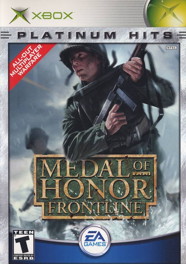 J2Games.com | Medal of Honor Frontline (Platinum Hits) (Xbox) (Pre-Played - CIB - Good).