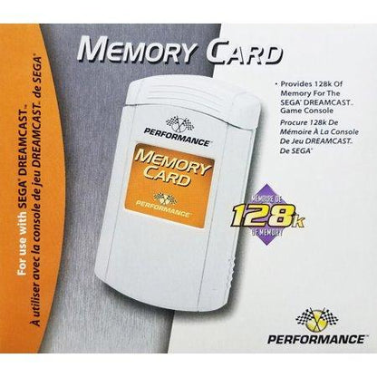 J2Games.com | Performance Memory Card (Sega Dreamcast) (Pre-Played - Game Only).