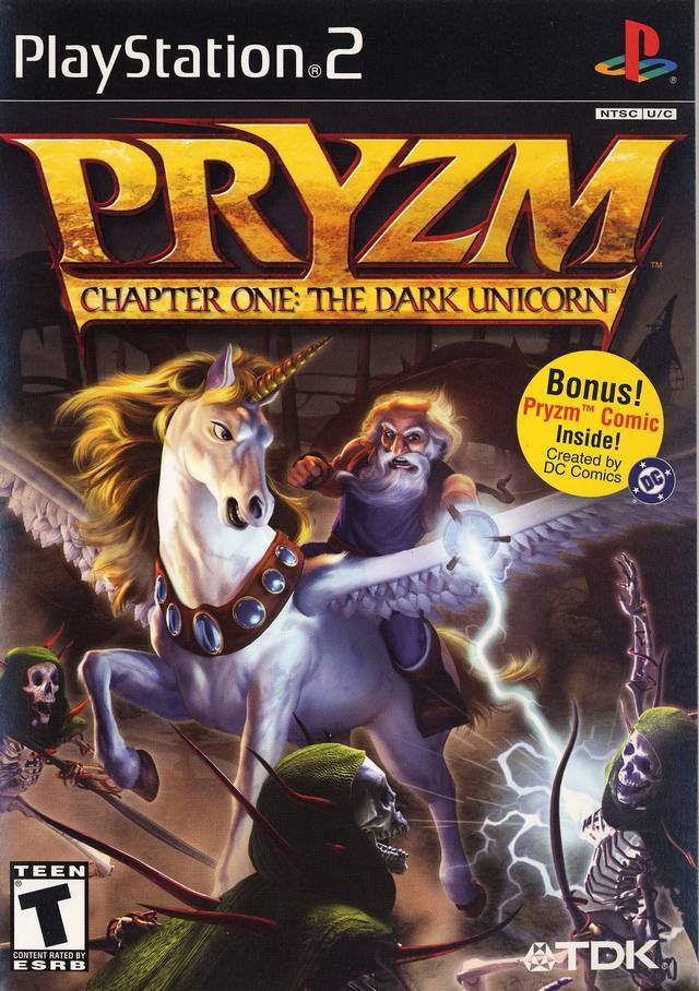 J2Games.com | Pryzm Chapter One The Dark Unicorn (Playstation 2) (Pre-Played - CIB - Good).