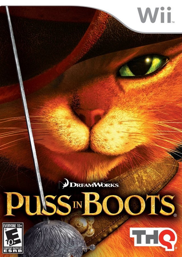 DreamWorks Puss in Boots (Wii)