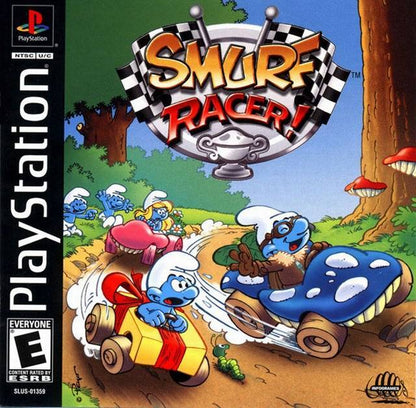 J2Games.com | Smurf Racer (Playstation) (Pre-Played - CIB - Good).
