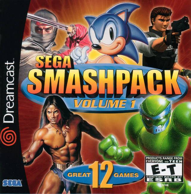 J2Games.com | SEGA Smash Pack Volume 1 (Sega Dreamcast) (Pre-Played).