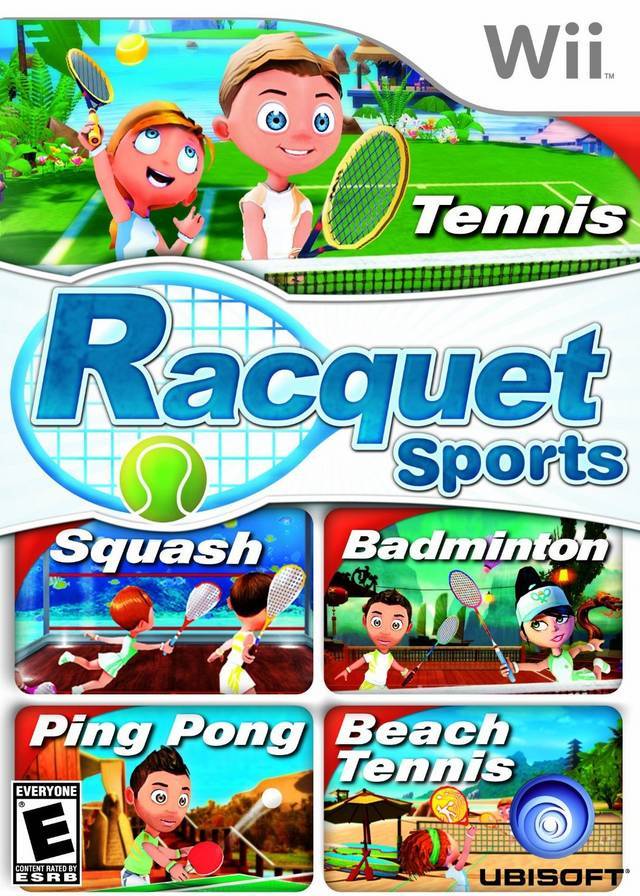 J2Games.com | Racquet Sports (Wii) (Pre-Played - CIB - Good).