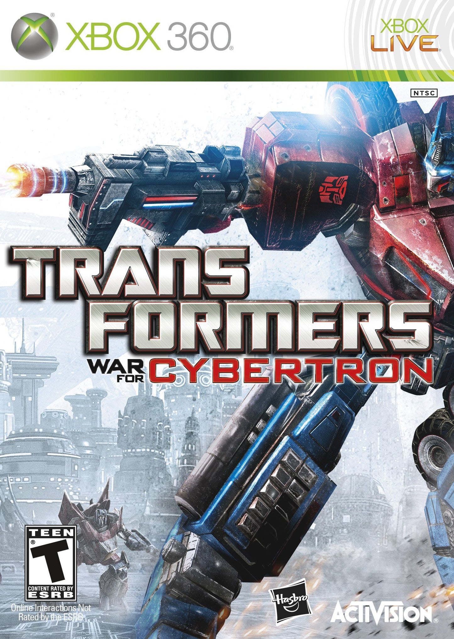 J2Games.com | Transformers: War for Cybertron (Xbox 360) (Pre-Played - CIB - Good).