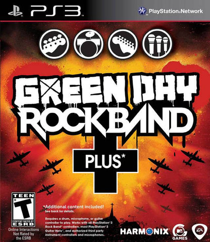 J2Games.com | Green Day: Rock Band Plus (Playstation 3) (Pre-Played - CIB - Good).