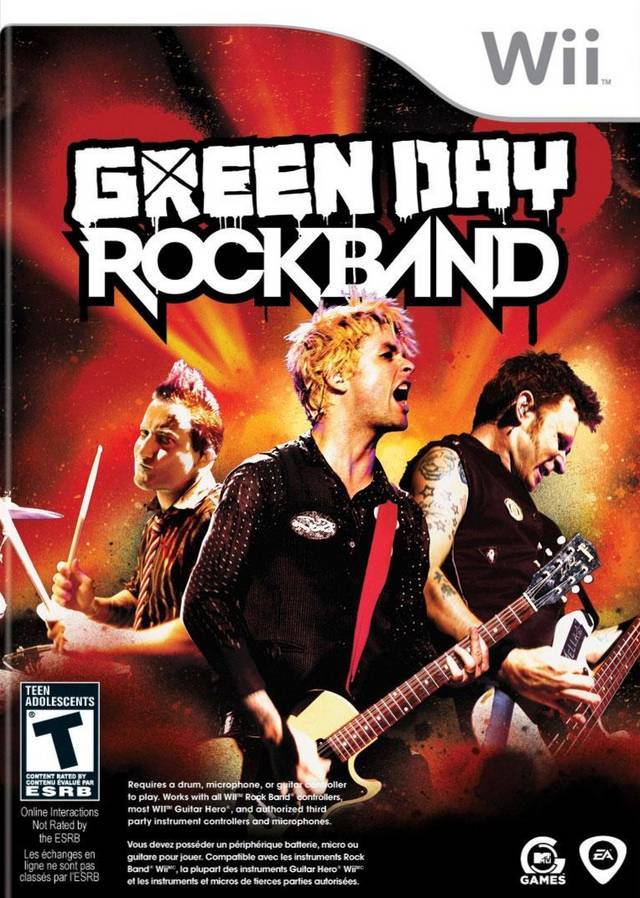 J2Games.com | Green Day: Rock Band (Wii) (Pre-Played - CIB - Good).