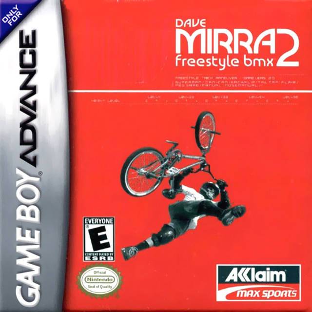 J2Games.com | Dave Mirra Freestyle BMX 2 (Gameboy Advance) (Pre-Played - Game Only).