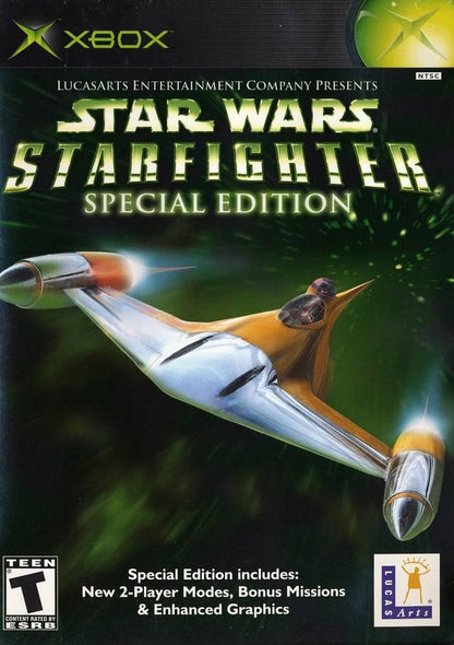 J2Games.com | Star Wars Starfighter Special Edition (Xbox) (Pre-Played - CIB - Good).