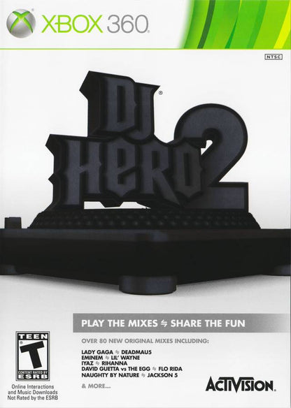 J2Games.com | DJ Hero 2 (Game Only) (Xbox 360) (Pre-Played - CIB - Good).