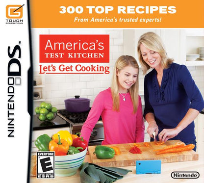 J2Games.com | America's Test Kitchen: Let's Get Cooking (Nintendo DS) (Pre-Played - CIB - Very Good).