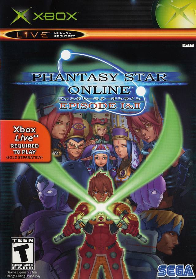 J2Games.com | Phantasy Star Online Episodes 1+2 (Xbox) (Pre-Played - CIB - Good).