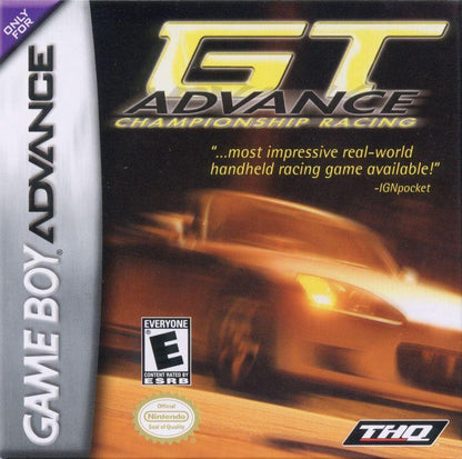 J2Games.com | GT Advance Championship Racing (Gameboy Advance) (Pre-Played).