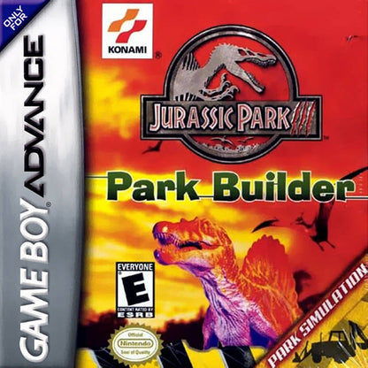 Constructor de parques Jurassic Park III (Gameboy Advance)