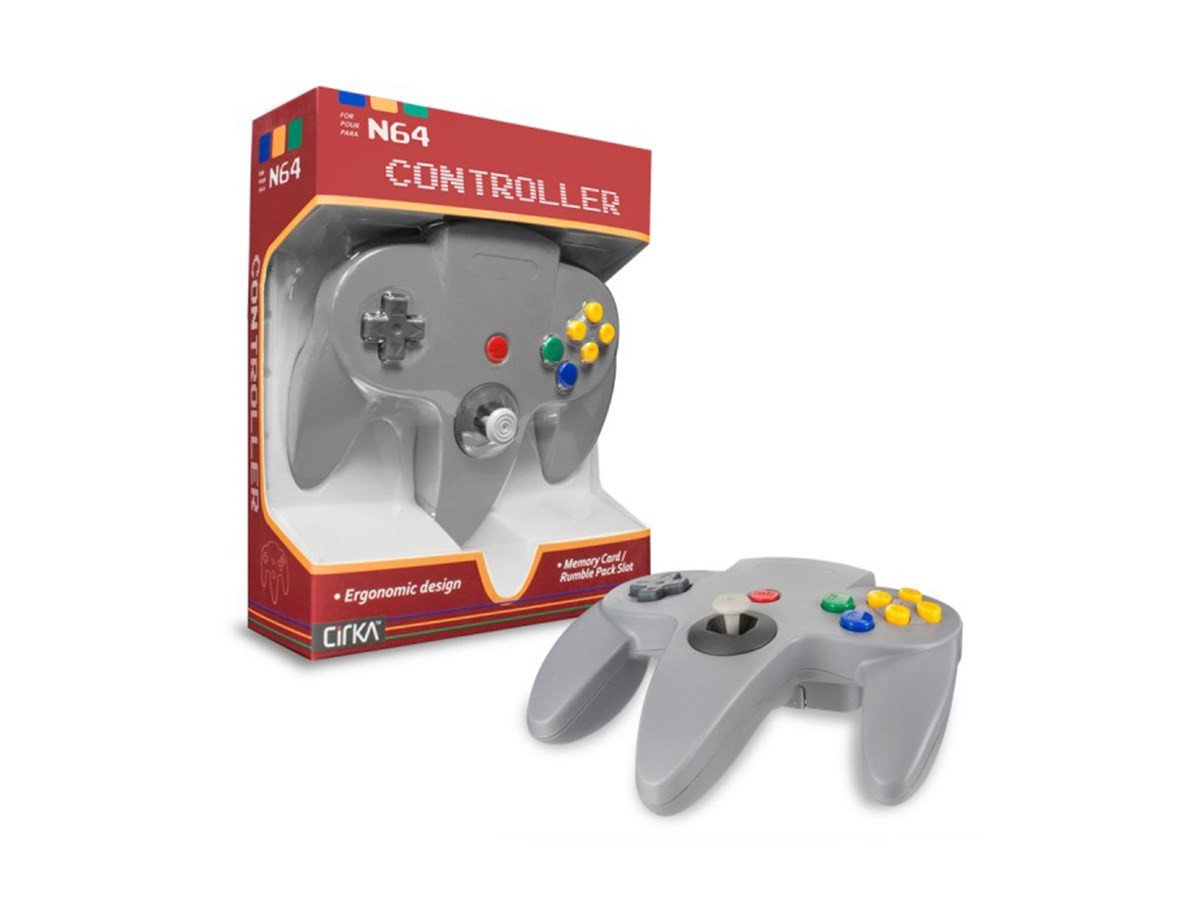 J2Games.com | Nintendo N64 Controller Grey (CirKa) (Brand New).