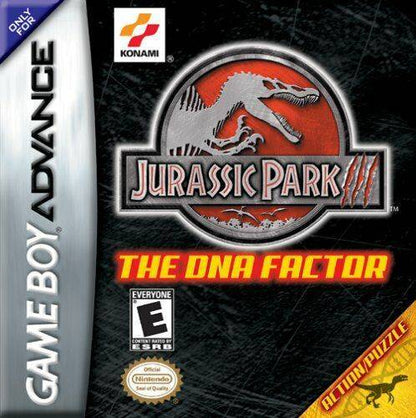 J2Games.com | Jurassic Park III DNA Factor (Gameboy Advance) (Pre-Played - Game Only).