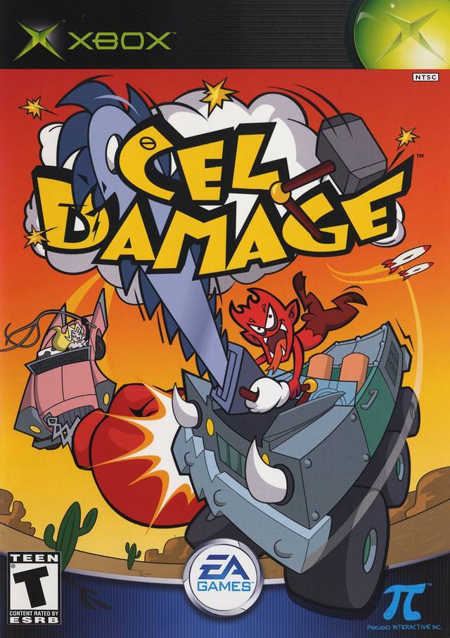 J2Games.com | Cel Damage (Xbox) (Pre-Played - CIB - Good).