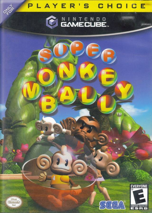 J2Games.com | Super Monkey Ball (Player's Choice) (Gamecube) (Pre-Played - CIB - Good).