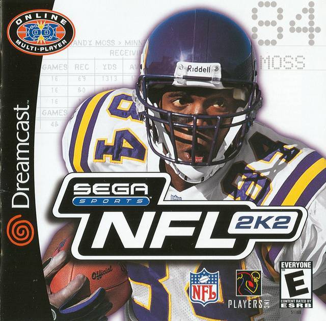J2Games.com | NFL 2K2 (Sega Dreamcast) (Complete - Very Good).