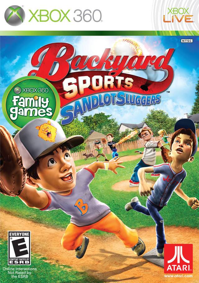 J2Games.com | Backyard Sports: Sandlot Sluggers (Xbox 360) (Pre-Played - Game Only).