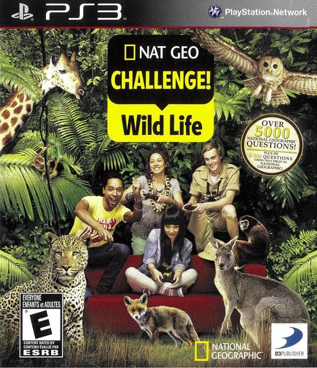 Nat Geo Quiz! Wild Life (Playstation 3)