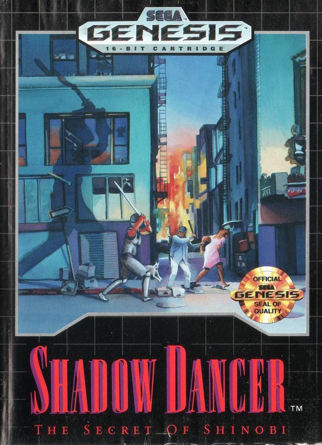 J2Games.com | Shadow Dancer The Secret of Shinobi (Sega Genesis) (Uglies).